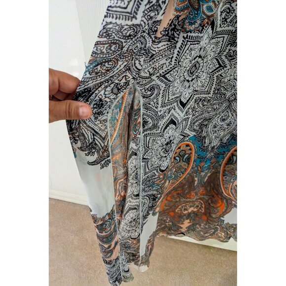 Boho Maxi Dress Sleeveless Black - Picture 5 of 8